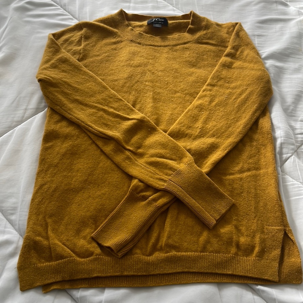 J crew cashmere crew neck XS